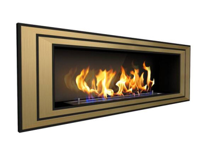 Биокамин Zefire Sirius 1200 латунный со стемалитом