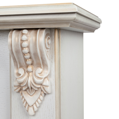 Портал для электрокамина Anita STD WT Corner (угловая)