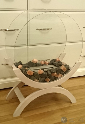 Биокамин Zefire Iris средний (светлый) Биокамин Zefire Iris средний (светлый)