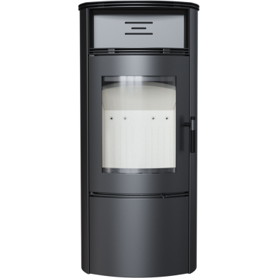  Печь-камин Kratki Falcon W (Фалькон, c полкой наверху) 