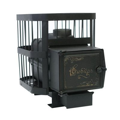 Чугунная банная печь НМК Сибирь-15 с выносом Чугунная банная печь НМК Сибирь-15 с выносом