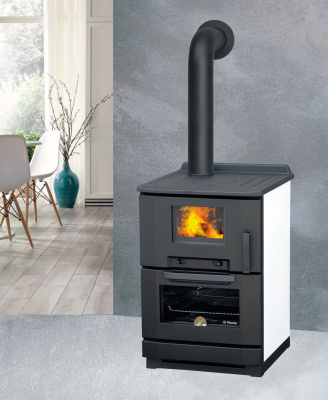  Печь плита Plamen CALOREX 100 белая