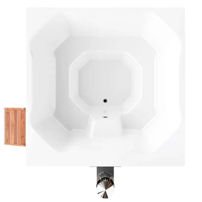 Купель Polar Spa ELITE QUATTRO 200 (термобереза светлая)