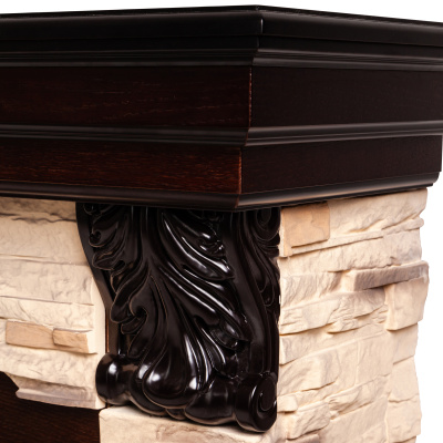 Портал для электрокамина Dublin Rock STD/24 AO Corner(угловой)