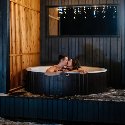 Купель Polar Spa COMFORT FAMILY COLD 220 (термобереза графит)