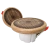 Влагостойкий динамик Steam & Water - SW MINI WOOD для бани, сауны, хамама, катера, яхты, влажных помещений