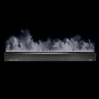 Встраиваемый камин-увлажнитель FireLine 2000 Blue (черная панель)