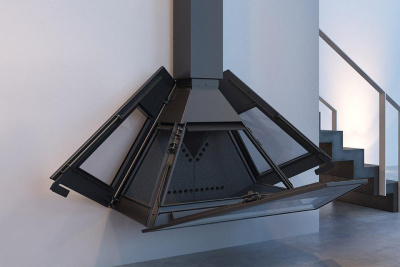 Дровяной камин ROCAL D-10 Graffiti стальной Дровяной камин ROCAL D-10 Graffiti стальной