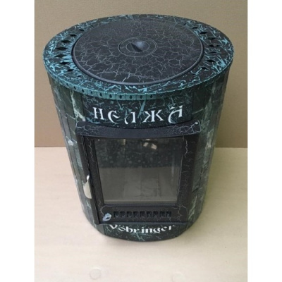  Печь Фёрингер отопительно-варочная "Нелжа" змеевик