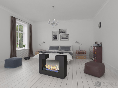 Биокамин Zefire Archway (черный)