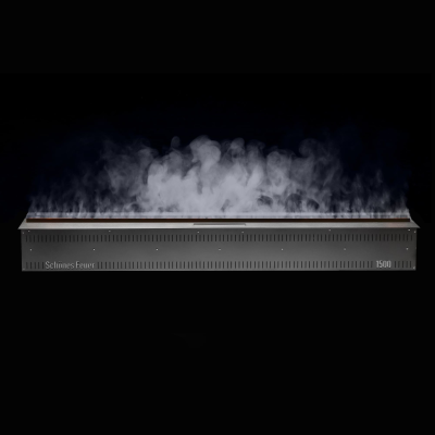 Встраиваемый камин-увлажнитель FireLine 1500 Blue (черная панель)