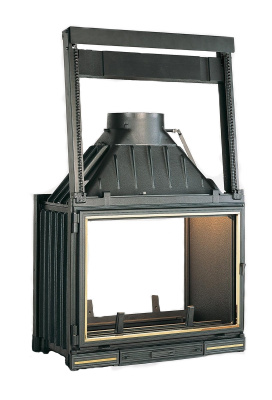 Чугунная топка Seguin Multivision 8000 Double Face (сквозная) 