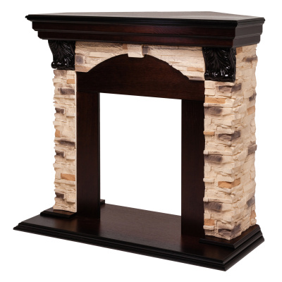 Портал для электрокамина Dublin Rock STD/24 AO Corner(угловой)