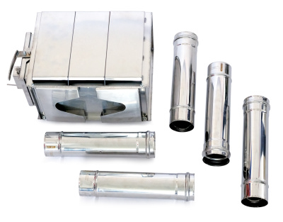 Стальная мобильная печь НМК "Турист" (складной дымоход в комплекте) Стальная мобильная печь НМК "Турист" (складной дымоход в комплекте)