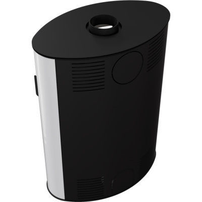  Печь-камин Kratki Koza AB S 2 (белый кафель)