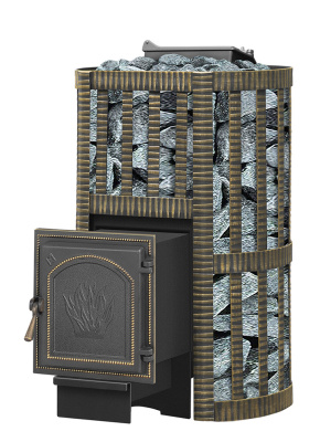  Чугунная банная печь Везувий Ураган ковка 16 (271)