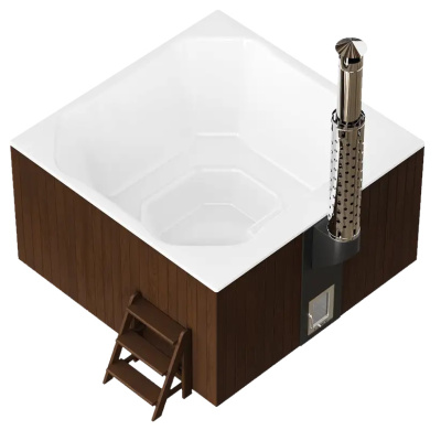 Купель Polar Spa ELITE QUATTRO 200 (термобереза темная) Купель Polar Spa ELITE QUATTRO 200 (термобереза темная)