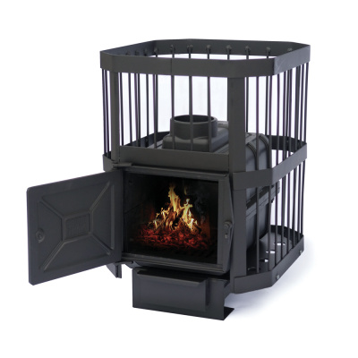 Чугунная банная печь НМК Сибирь-15 без выноса Чугунная банная печь НМК Сибирь-15 без выноса