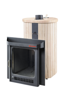  Банная печь Фёрингер Ламель Макси ("Окаменевшее дерево" наборный)