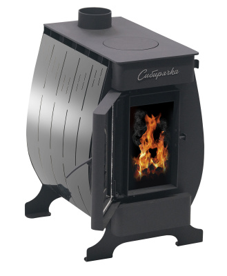  Стальная печь воздухогрейная НМК Сибирячка 9 кВт.