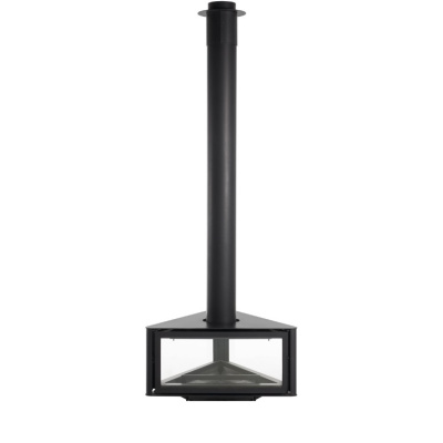 Дровяной камин ROCAL Born подвесной стальной Дровяной камин ROCAL Born подвесной стальной