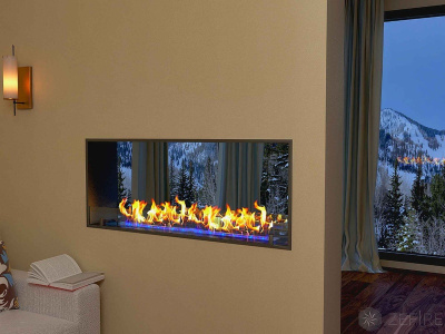 Биокамин Zefire сквозной Standart 700