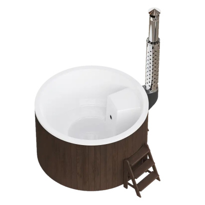 Купель Polar Spa ELITE 180 (термососна темная)