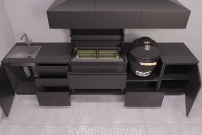 Кухня ASTOV № 58(готовое решение)