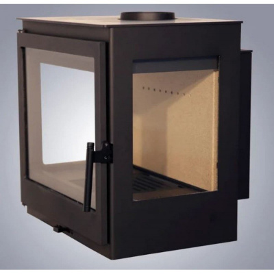 Дровяной камин PANADERO ONIX WALL Ecodesign стальной Дровяной камин PANADERO ONIX WALL Ecodesign стальной