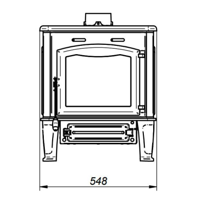  Чугунная печь Ferguss Mercuri cook