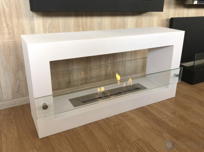 Биокамин Zefire Quarter 900 (белый)