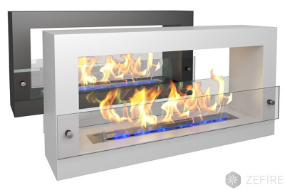 Биокамин Zefire Quarter 1000 (белый)