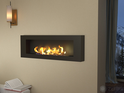 Биокамин Zefire Orion 1200 (черный)