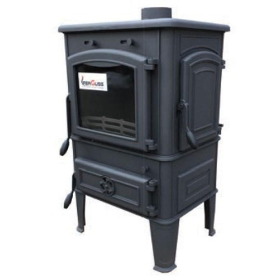  Чугунная печь Ferguss Magma cook c боковой дверью