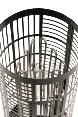 Электрическая печь для бани и сауны Born Line 9 кВт (черный корпус, встроенное управление) Электрическая печь для бани и сауны Born Line 9 кВт (черный корпус, встроенное управление)