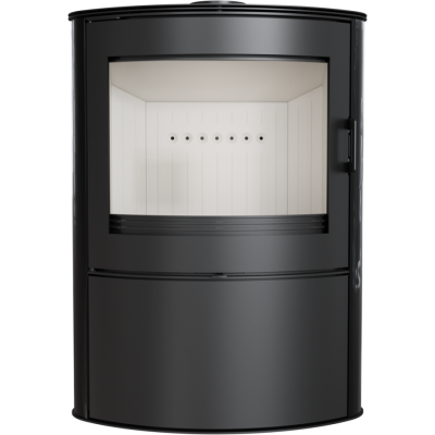 Печь-камин Kratki Koza AB S 2 (черный кафель) Печь-камин Kratki Koza AB S 2 (черный кафель)