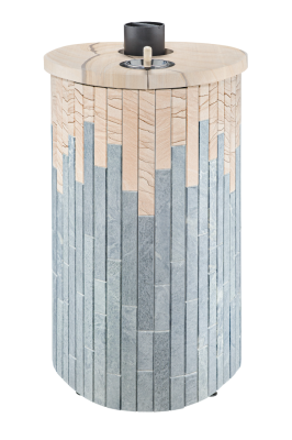  Банная печь Фёрингер Ламель Макси (Талькохлорит+"Окаменевшее дерево")