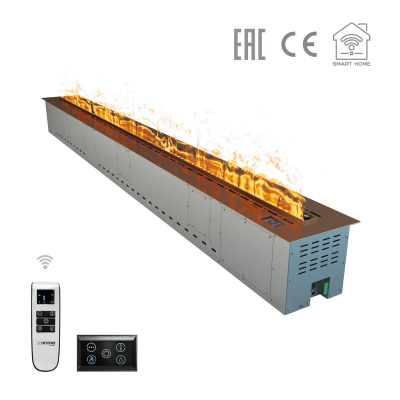 Паровой камин Airtone Vepo 2500 мм (розовое золото зеркало) Паровой камин Airtone Vepo 2500 мм (розовое золото зеркало)