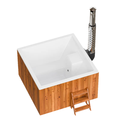 Купель Polar Spa ELITE QUATTRO 180 (термобереза светлая) Купель Polar Spa ELITE QUATTRO 180 (термобереза светлая)