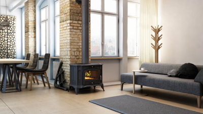  Чугунная печь Kratki Koza K 9 (с турбиной) 