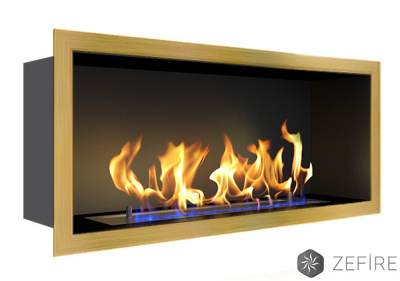Биокамин Zefire Flagman 700 латунный Биокамин Zefire Flagman 700 латунный