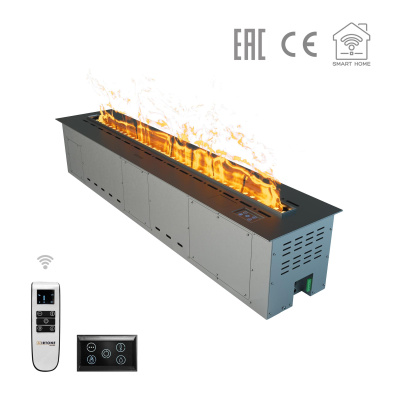 Паровой камин Airtone Vepo 1200 мм (черный матовый)