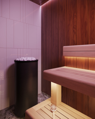  Электрическая печь для бани и сауны Sangens L12