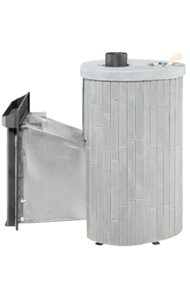  Банная печь Фёрингер Ламель Макси ("Серый велюр" наборный)