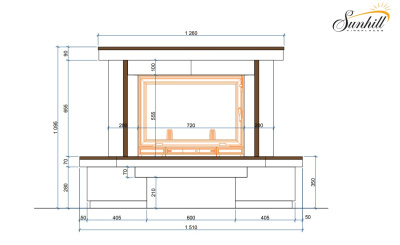 Каминная облицовка Sunhill LILLE