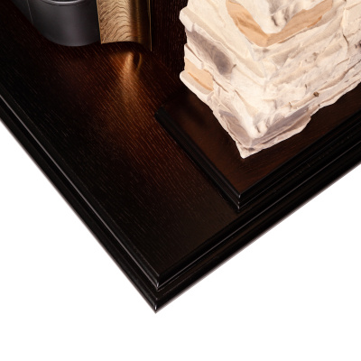 Портал для электрокамина Dublin Rock STD/24 AO Corner(угловой)