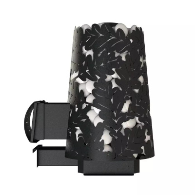  Банная печь Grill'D Dubravo Mini (длинный вынос, дверца со стеклом)