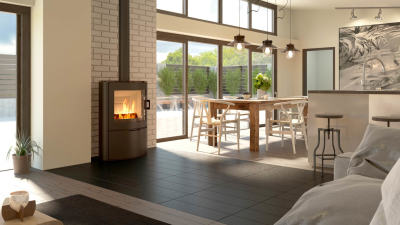  Печь-камин Kratki Koza AB S 2