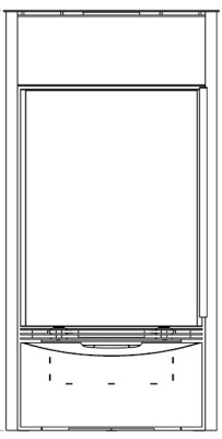  EMBER Печь-камин SKI-202/201, черный