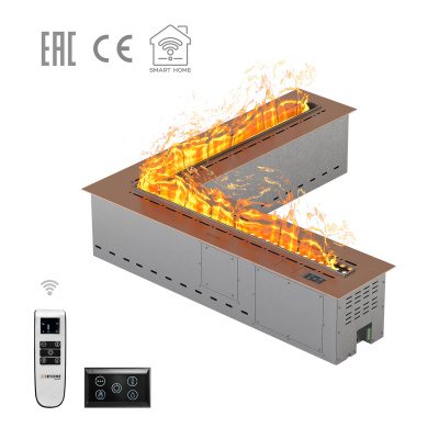 Паровой камин Airtone Vepo Angle 1000x1000 мм 